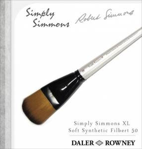 Simply Simmons XL Soft Synthetic - Filbert 50