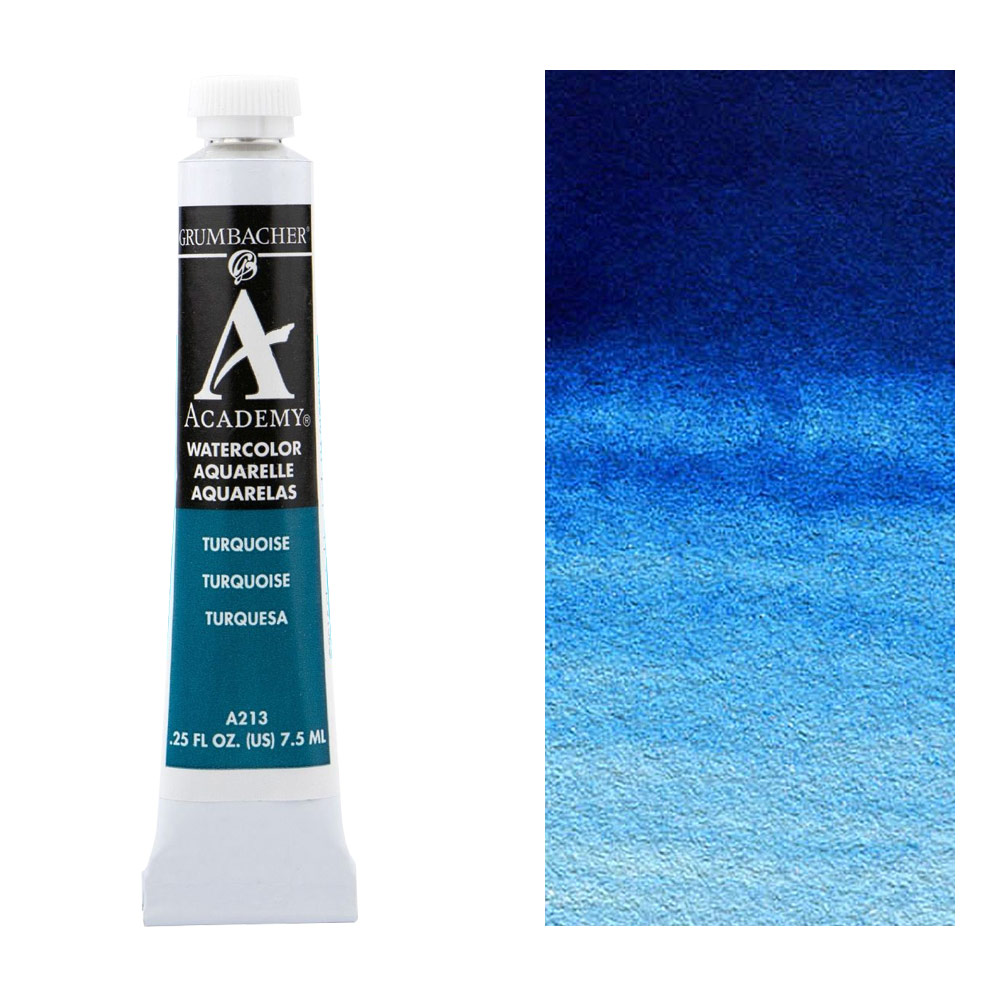 Academy Watercolor 7.5ml - Turquoise
