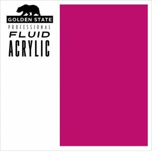 Golden State Fluid Acrylic 16oz - Red Rose Deep
