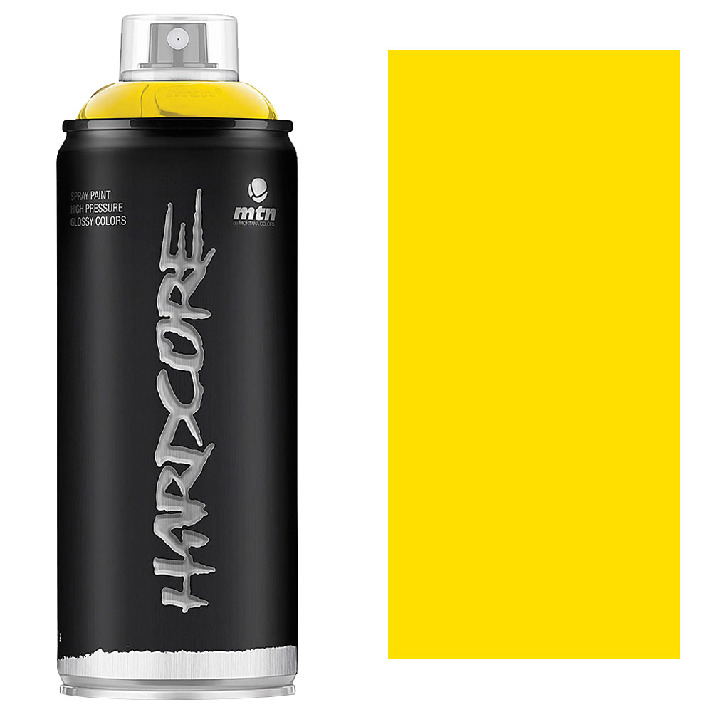 MTN Hardcore Spray Paint 400ml Light Yellow