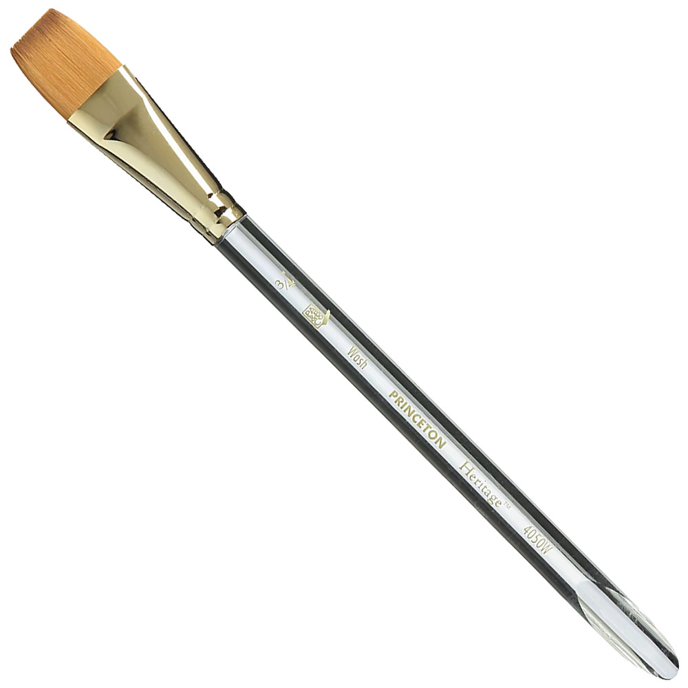Synthetic Sable Watercolor Brush Series 4050 - Wash 3/4"