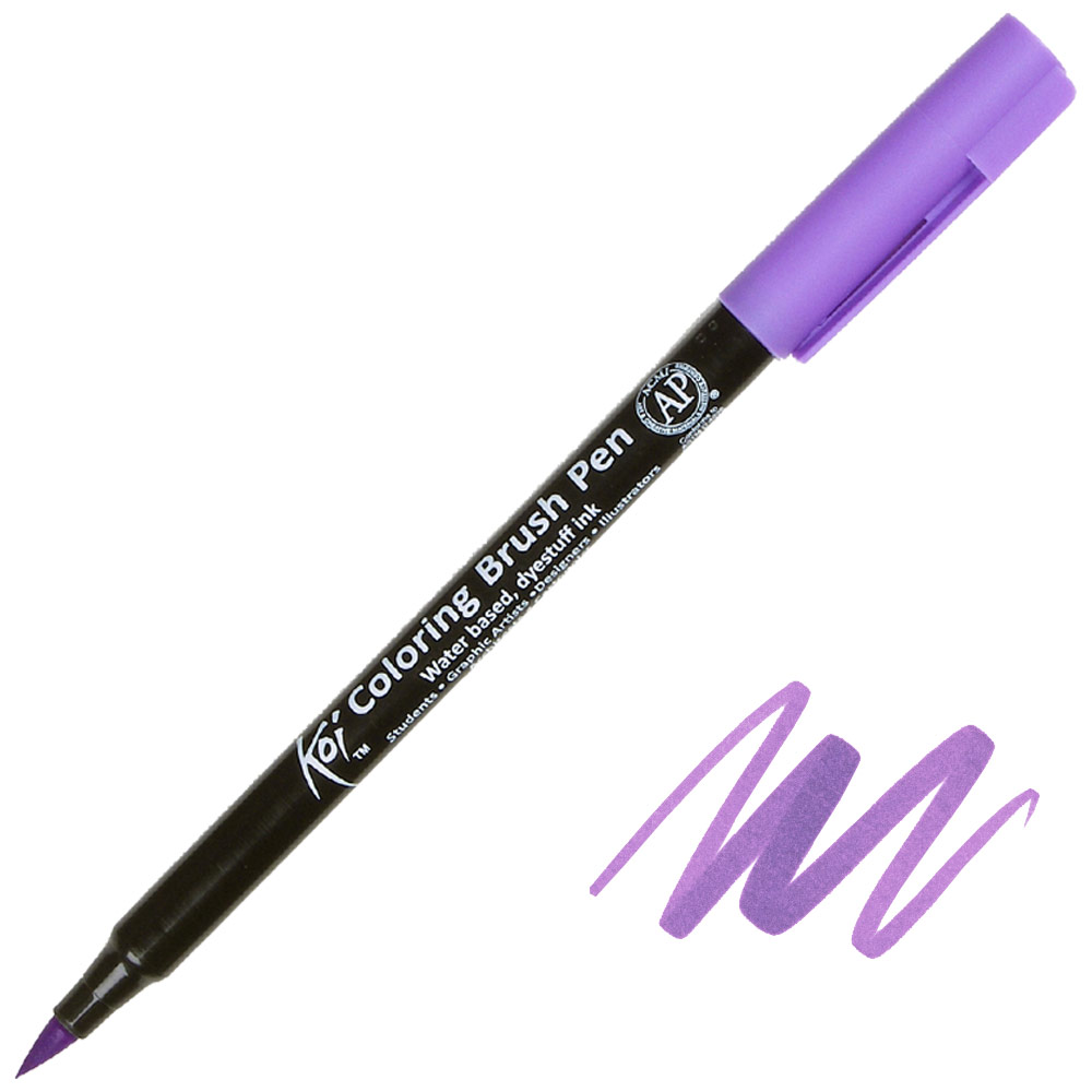 Koi Coloring Brush - Lavender