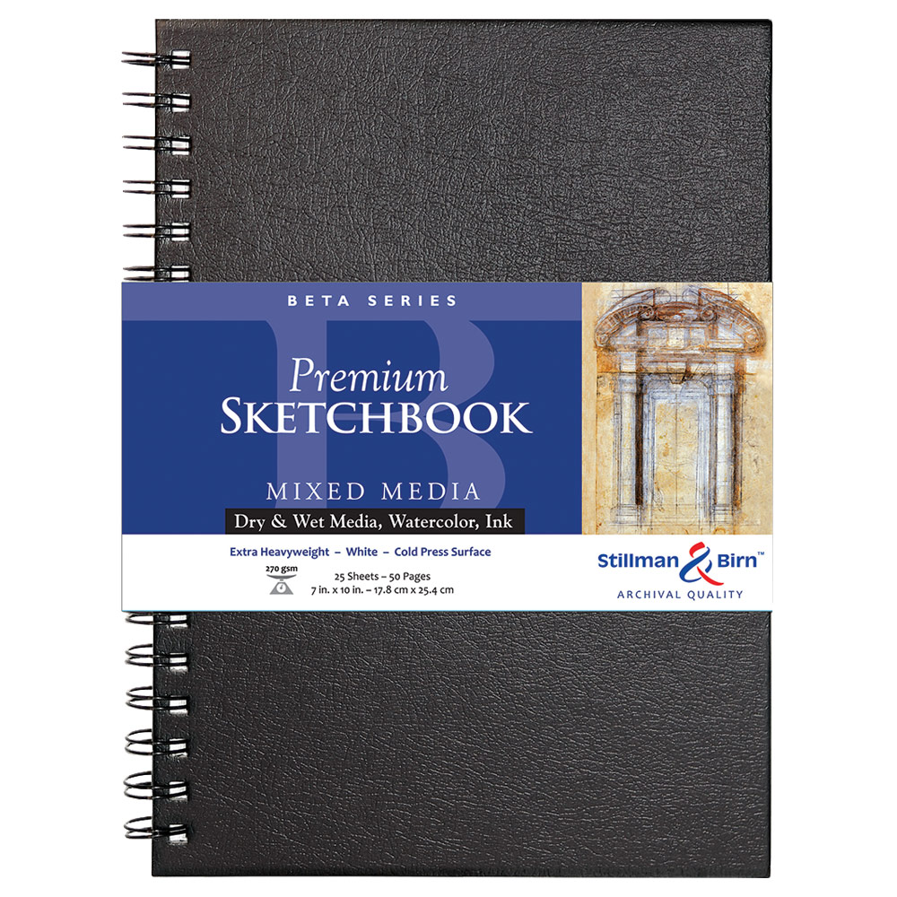 Beta Series Wirebound Sketchbook - 7x10
