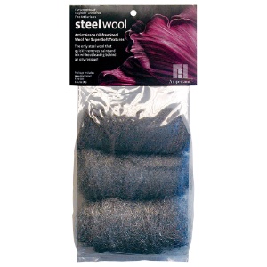 Ampersand Oil-Free Artist Grade Steel Wool 3-Pack