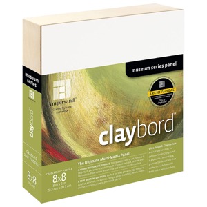 Claybord 1.5" Cradled Panel - 8" x 8"