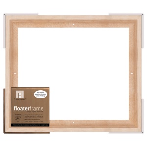 Floater Frame Bold 1.5" 11x14 Maple