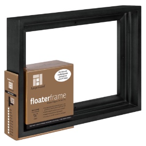 Floater Frame Bold 7/8" 8x10 Black