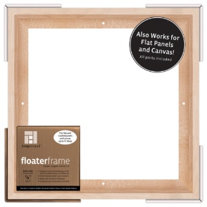 Floater Frame Bold 7/8" 12x12 Maple