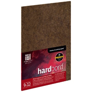 Hardbord 1/8" Flat Panel - 9" x 12"