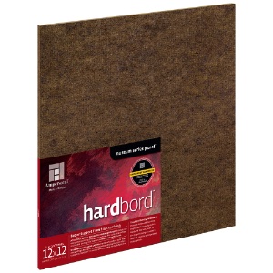 Hardbord 1/8" Flat Panel - 12" x 12"