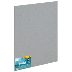 Pastelbord 1/8" Flat Gray Panel - 16" x 20"