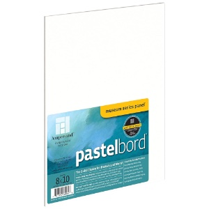 Pastelbord 1/8" Flat White Panel - 8" x 10"