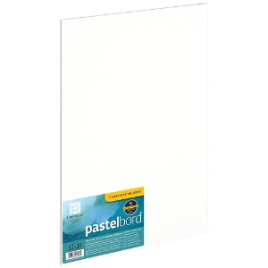 Pastelbord 1/8" Flat White Panel - 12" x 16"