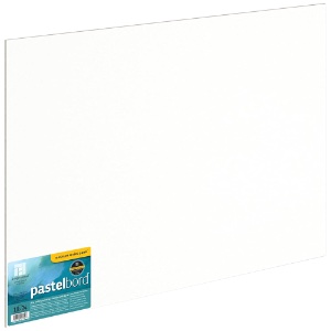 Pastelbord 1/8" Flat White Panel - 18" x 24"