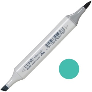 Copic Sketch Marker BG18 Teal Blue