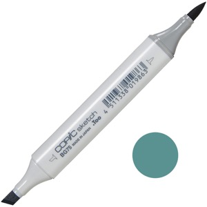 Copic Sketch Marker BG75 Abyss Green