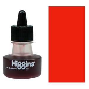 Higgins Non-Waterproof Drawing Ink 1 oz. - Red