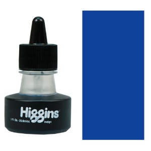 Higgins Non-Waterproof Drawing Ink 1 oz. - Indigo