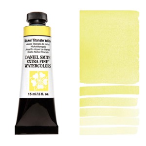 Daniel Smith Extra Fine Watercolor 15ml - Nickel Titanate Yellow