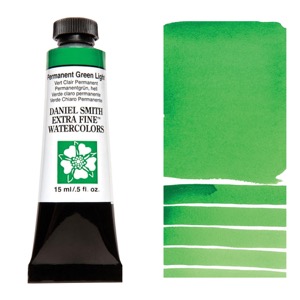 Daniel Smith Extra Fine Watercolor 15ml - Permanent Green Light