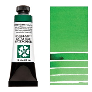 Daniel Smith Extra Fine Watercolor 15ml - Phthalo Green (Yellow Shade)
