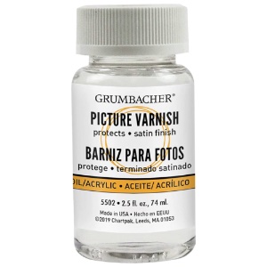 Original Formula Picture Varnish (Crystal Clear Acrylic Resin) 2 oz.