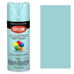 Krylon COLORmaxx Spray Paint Gloss Blue Ocean Breeze