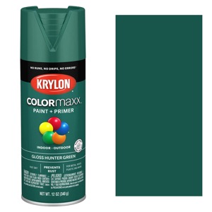 Krylon COLORmaxx Spray Paint Gloss Hunter Green