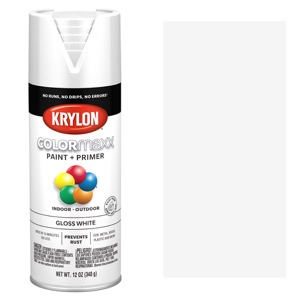 Krylon COLORmaxx Spray Paint Gloss White