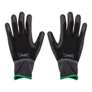 Montana Black Nylon Gloves - Medium
