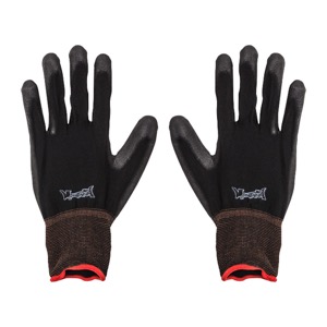 Montana Black Nylon Gloves - Extra Large