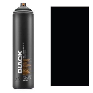 Montana Black Spray Paint 600ml Can - Black