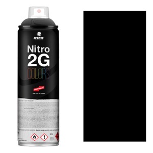 MTN Nitro 2G Colors Spray Paint 500ml - Black