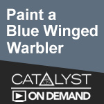 On Demand Class: Paint a Blue Winged Warbler