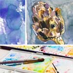 Live Online Class: Watercolor Basics with Anne Kupillas 1/6/22
