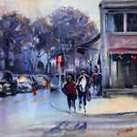 Online Class: Urban Landscapes in Watercolor with Louisa McHugh 9/30