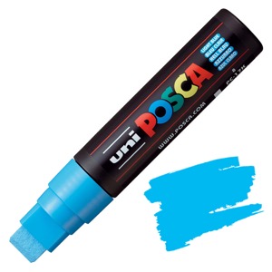 Uni POSCA Marker PC-17K, Extra Broad - Light Blue