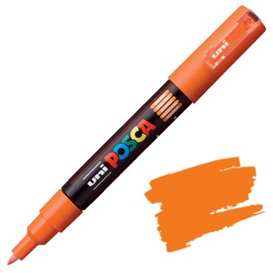 Uni POSCA Marker PC-1M Extra Fine - Orange