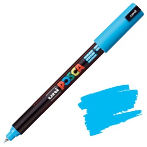 Uni POSCA Marker PC-1MR Extra Fine - Light Blue