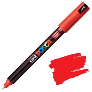 Uni POSCA Marker PC-1MR Extra Fine - Red