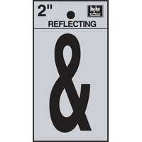 2" Vinyl Letter Reflective "&"