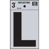 3" Vinyl Letter Reflective "L"