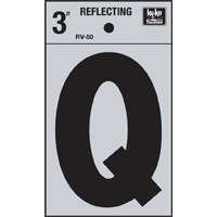 3" Vinyl Letter Reflective "Q"