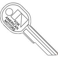 KEYBLANK AMC AUTO