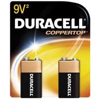 Duracell Coppertop Battery 9V 2 Pack