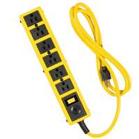 POWER SURGE OUTLET 6 PLUG 6' YEL