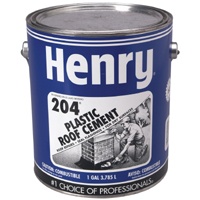 HENRY #204 PLASTIC ROOF CMNT GAL
