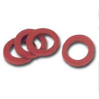 3/4" HOSE WASHER RED RUBBER PK10