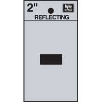 2" Vinyl Letter Reflective "-"