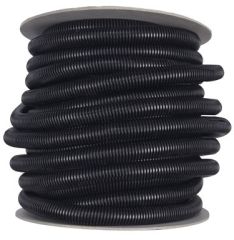 Tubing Flexible Split Black 3/4"
